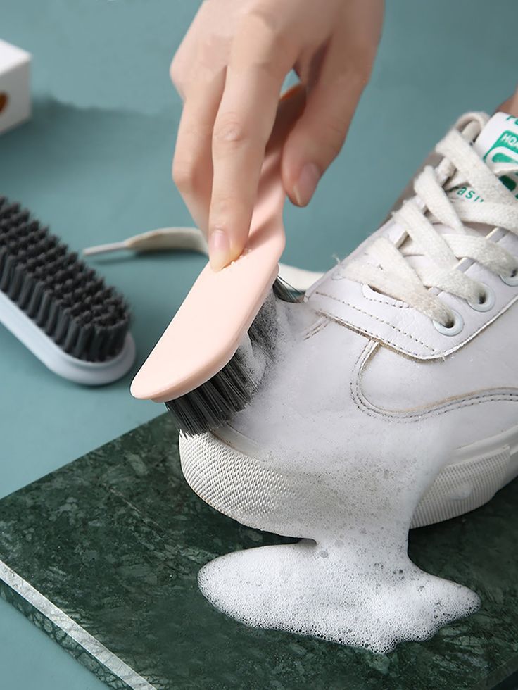 1pc Random Color Shoes Cleaning Brush